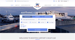 Desktop Screenshot of bostonairportcheapcar.com